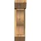 Ekena Millwork Funston Slat Rough Sawn Bracket w/ Offset Brace, Western Red Cedar, 6"W x 14"D x 22"H BKT0604X14X22FST06RWR - alternate 2